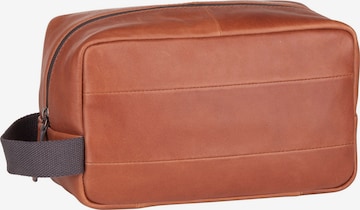 Trousses de toilette 'Hamburg' LEONHARD HEYDEN en marron : devant