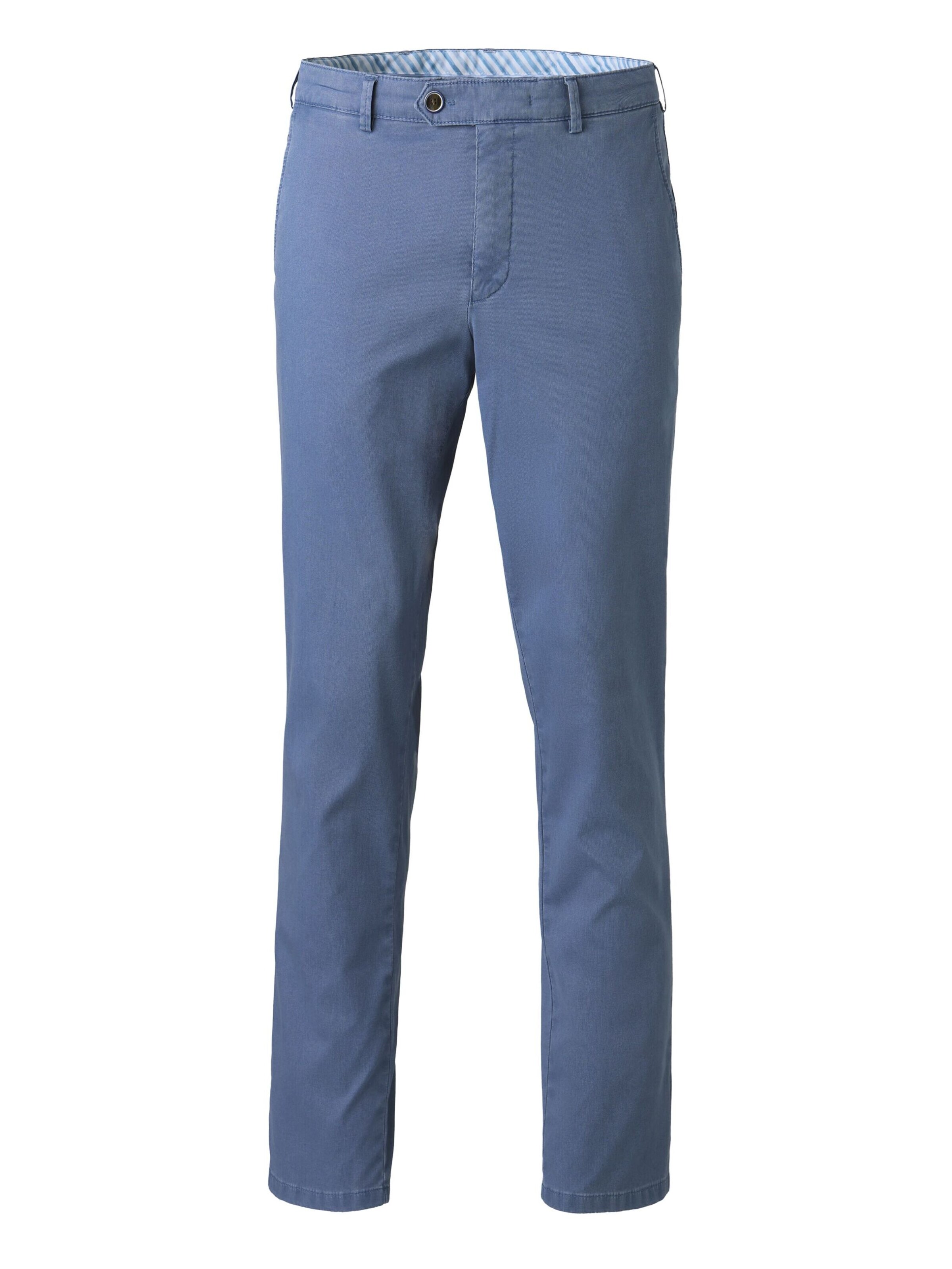 MEYER Chino 'Roma 1-5080' in Blauw: voorkant