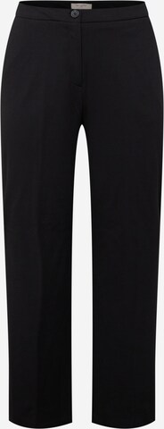 Pantalon à plis ONLY Carmakoma en noir : devant