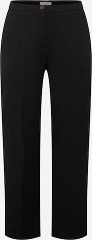 ONLY Carmakoma Wide leg Pleated Pants in Black: front