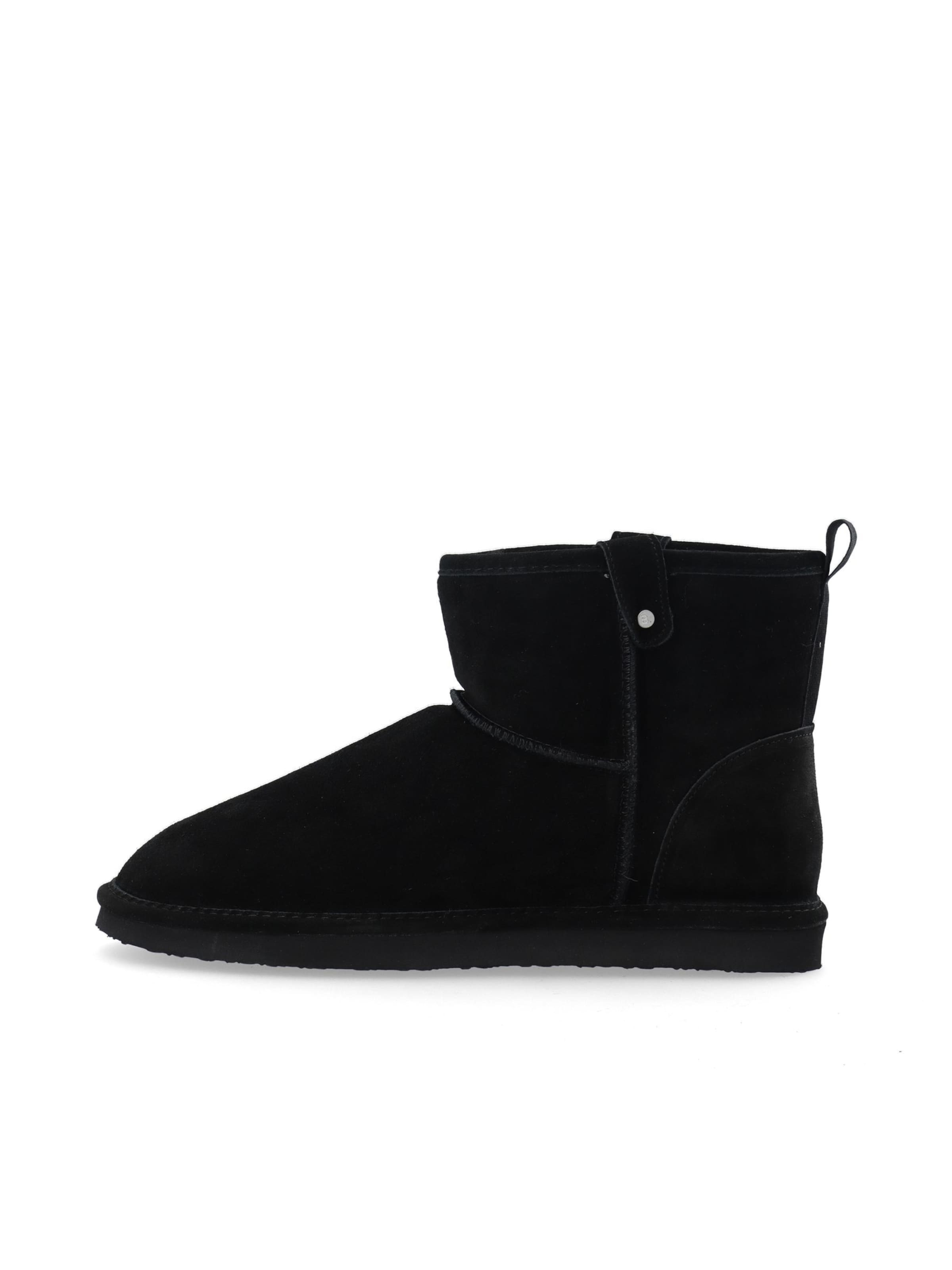 Boots 'SNOWMAN' di Bianco in nero: frontale