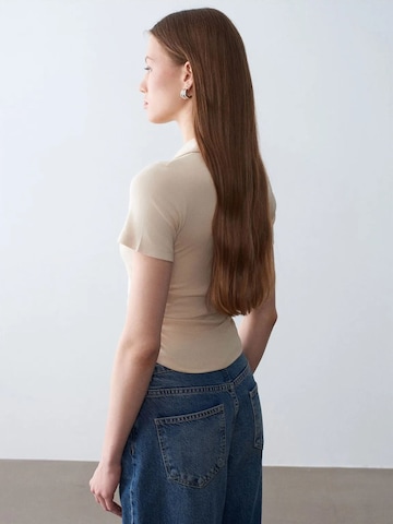 T-shirt Dilvin en beige