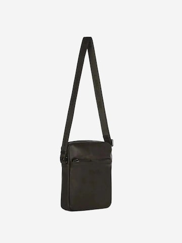 LANCASTER ParisTorba preko ramena 'Lancaster Sacoche cuir de vachette SOFT VINTAGE Noir' - crna boja