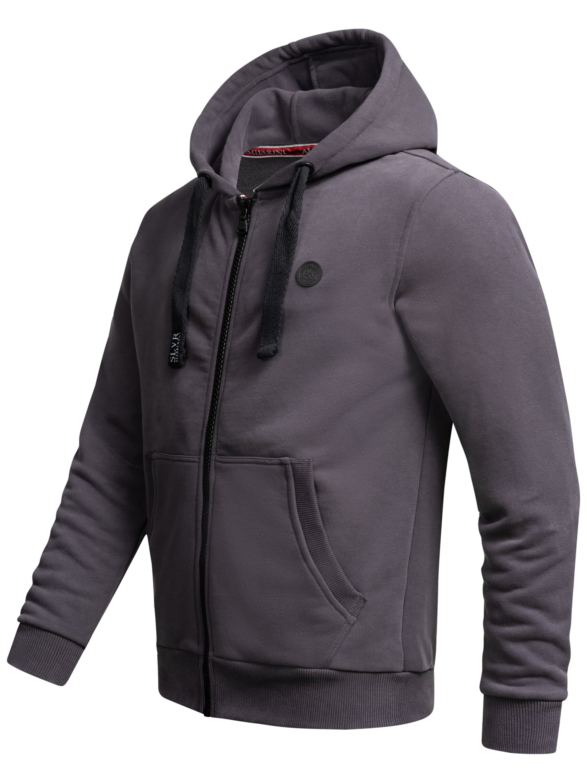 Veste de survêtement 'Lomborio' Alessandro Salvarini en gris