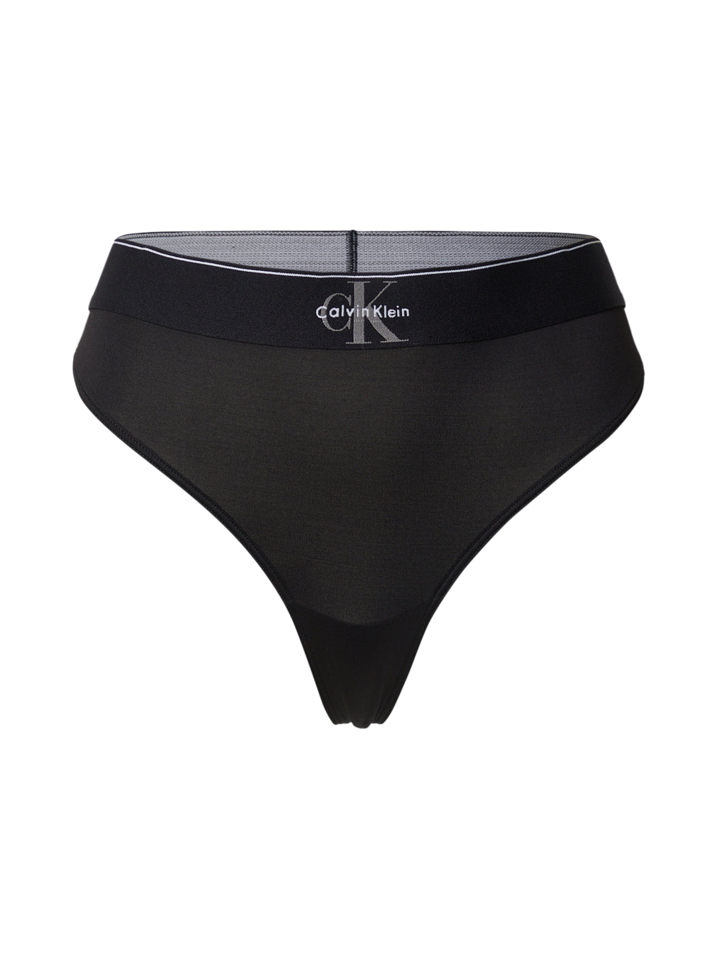 String Calvin Klein Underwear en noir : devant