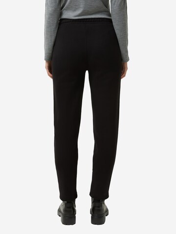 BOGNER Regular Trousers with creases 'Carey' in Black