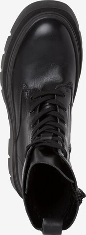 TAMARIS Lace-Up Ankle Boots in Black