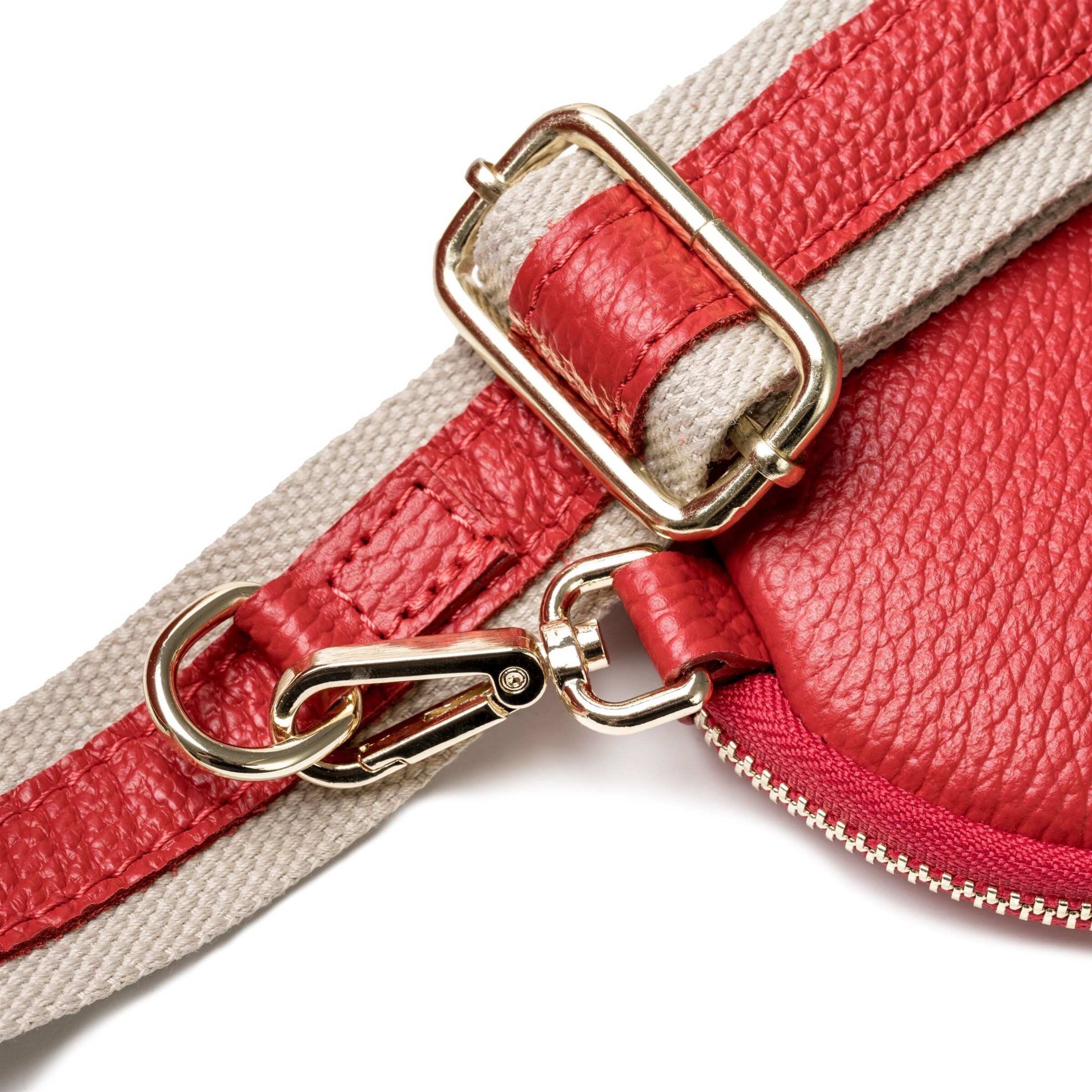 Lazarotti Crossbody bag 'Milano' in Red