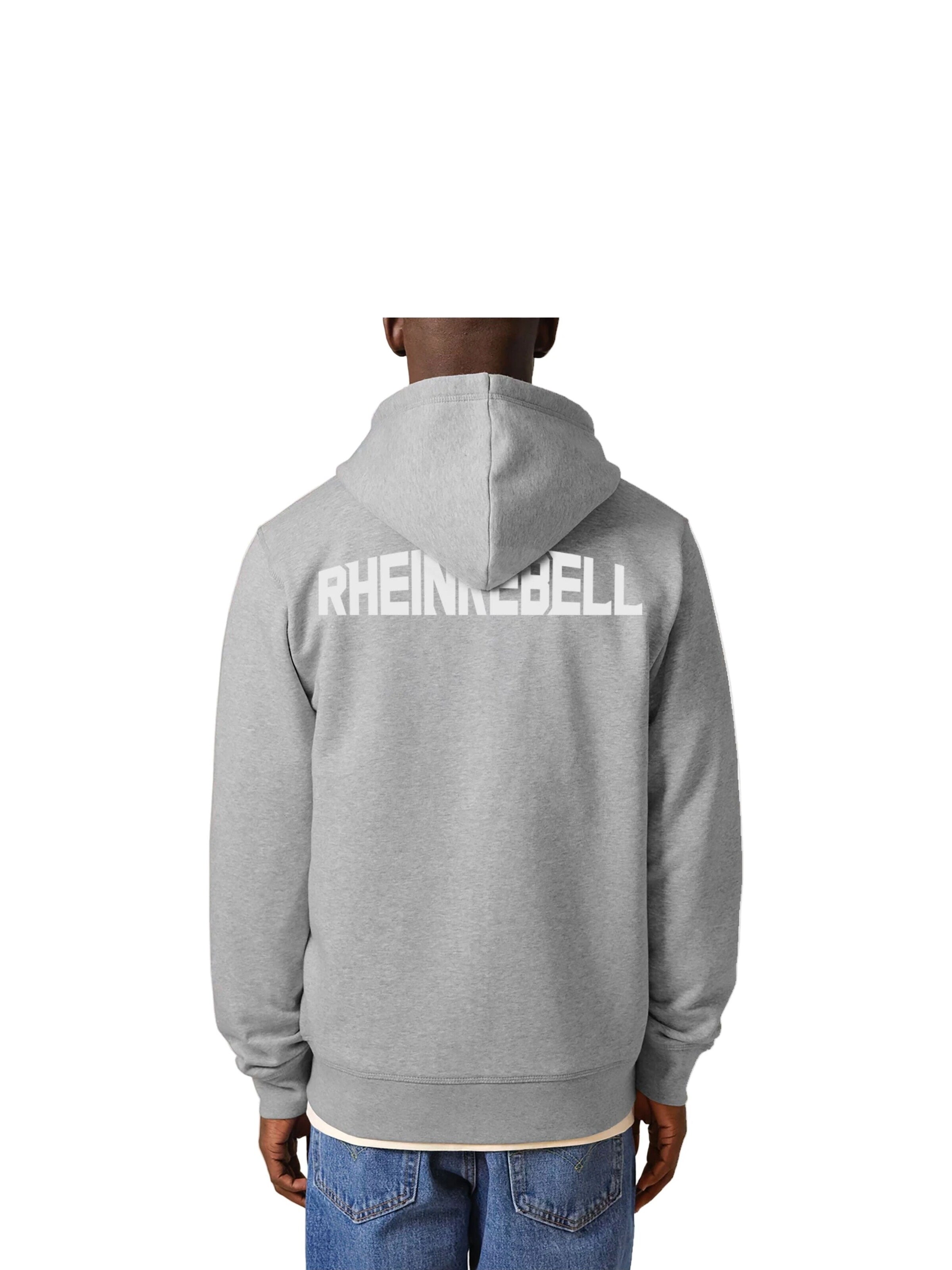 Rheinrebell Sweatvest in Grijs