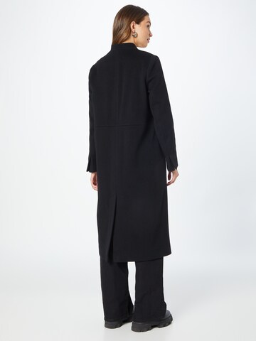 Calvin Klein Between-Seasons Coat in Black