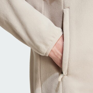 ADIDAS TERREX Funktionsfleecejacke in Beige