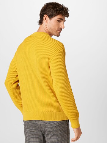 Nudie Jeans Co Sweater 'Frank' in Yellow