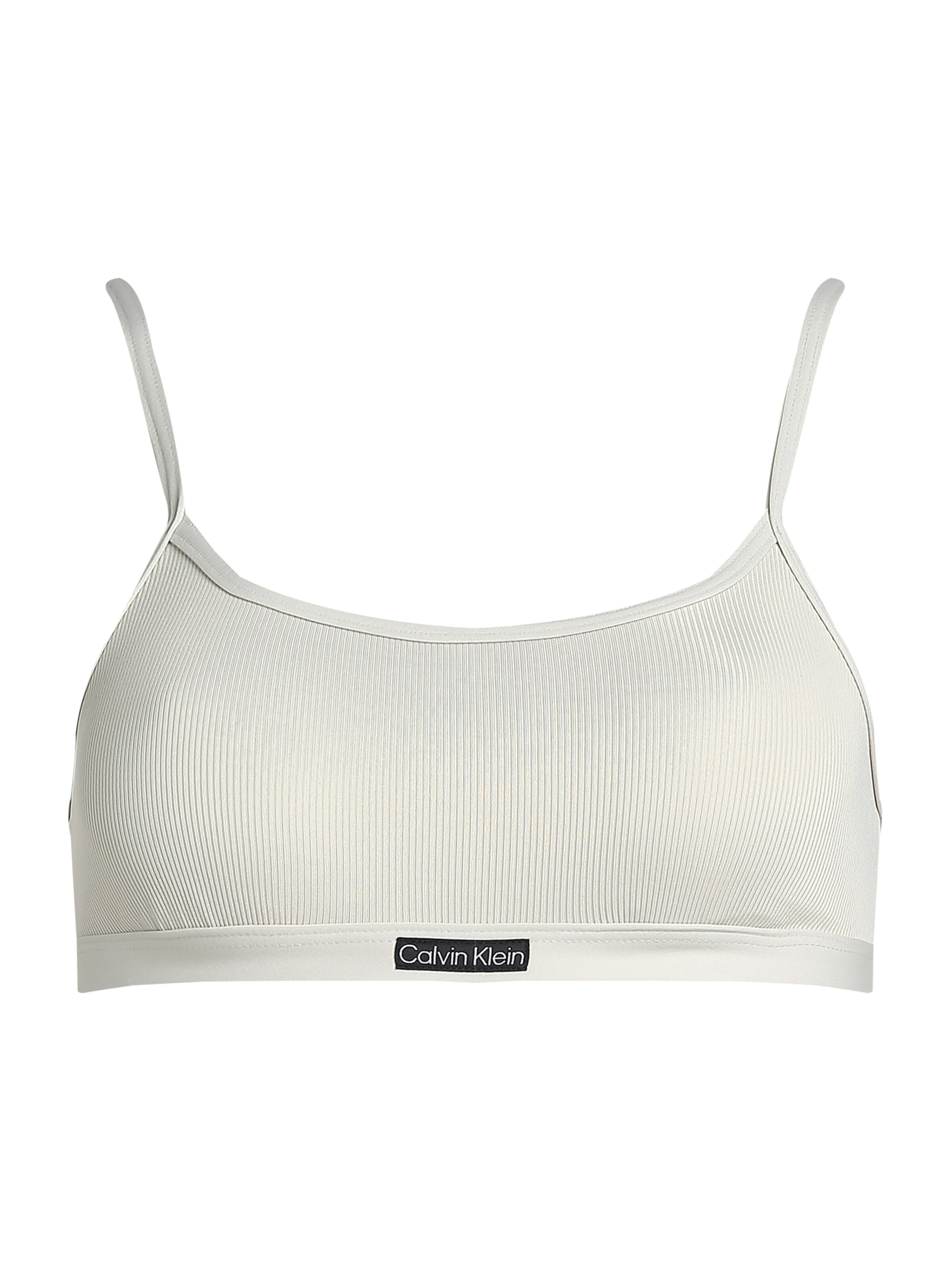 Calvin Klein Swimwear Bustier Bikinitop in Beige: Vorderseite