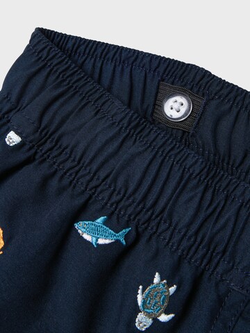NAME IT Board Shorts 'NMMZOO' in Blue