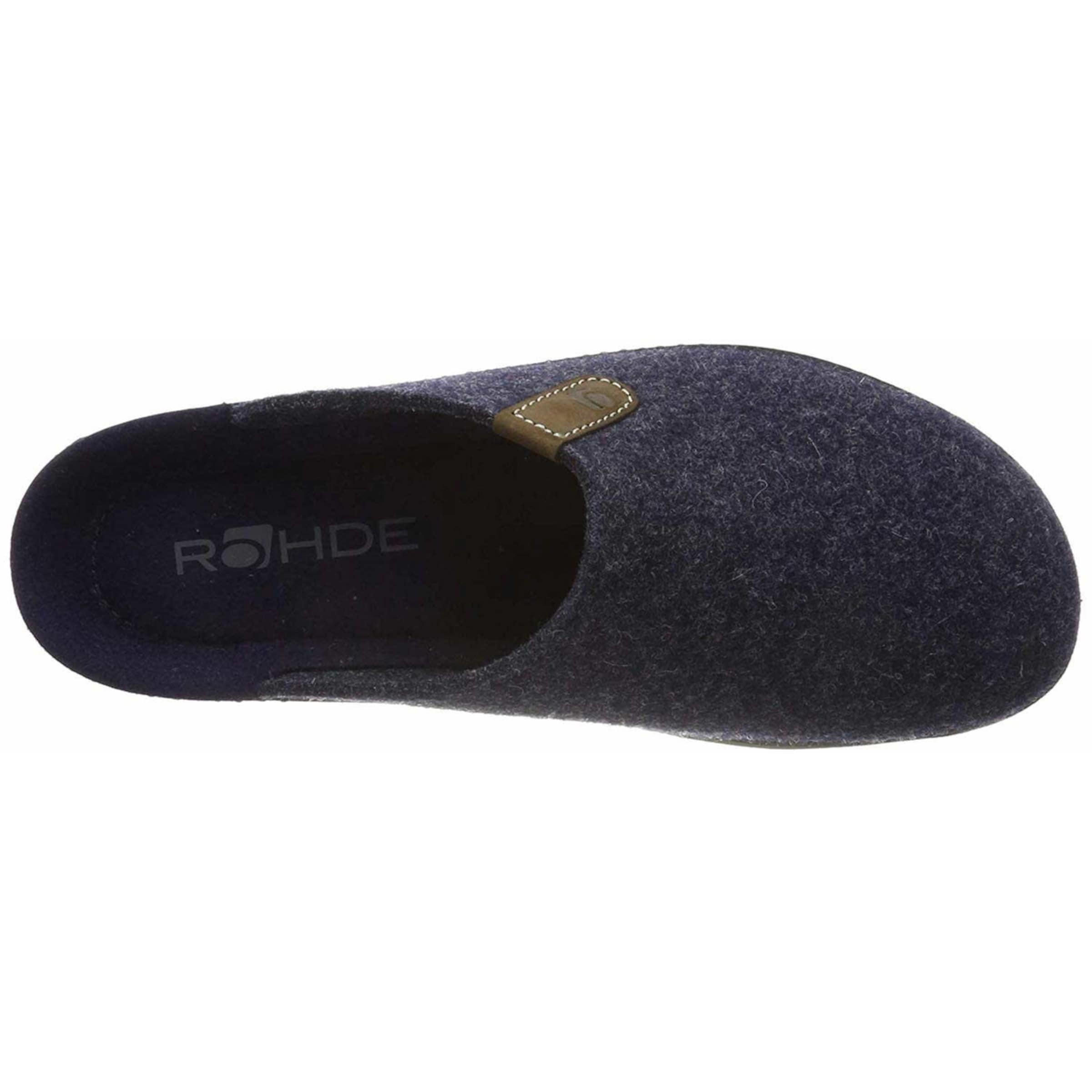 ROHDE Hausschuh in Blau