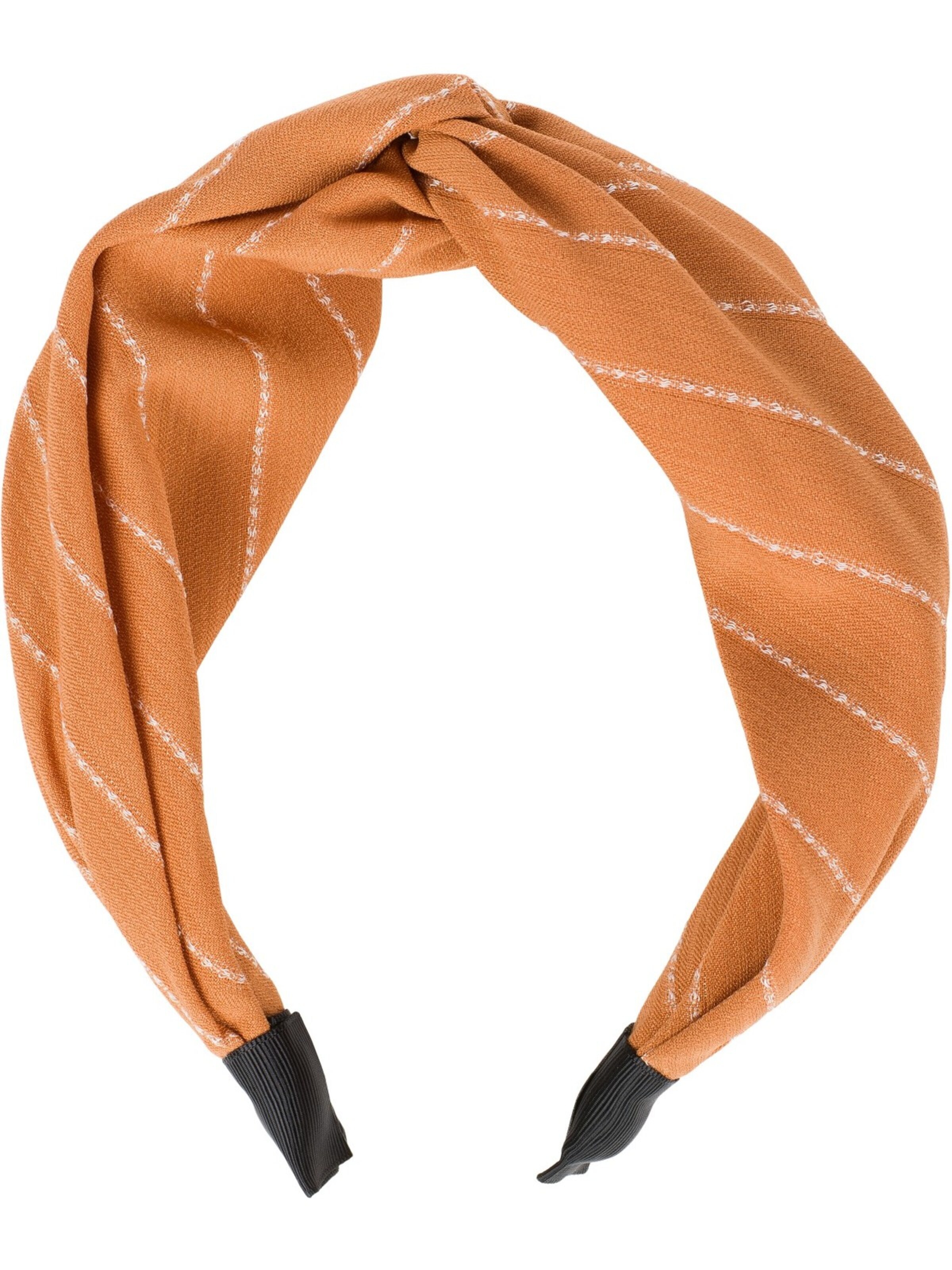 styleBREAKER Hair jewelry 'Nadelstreifen Haarreif' in Brown