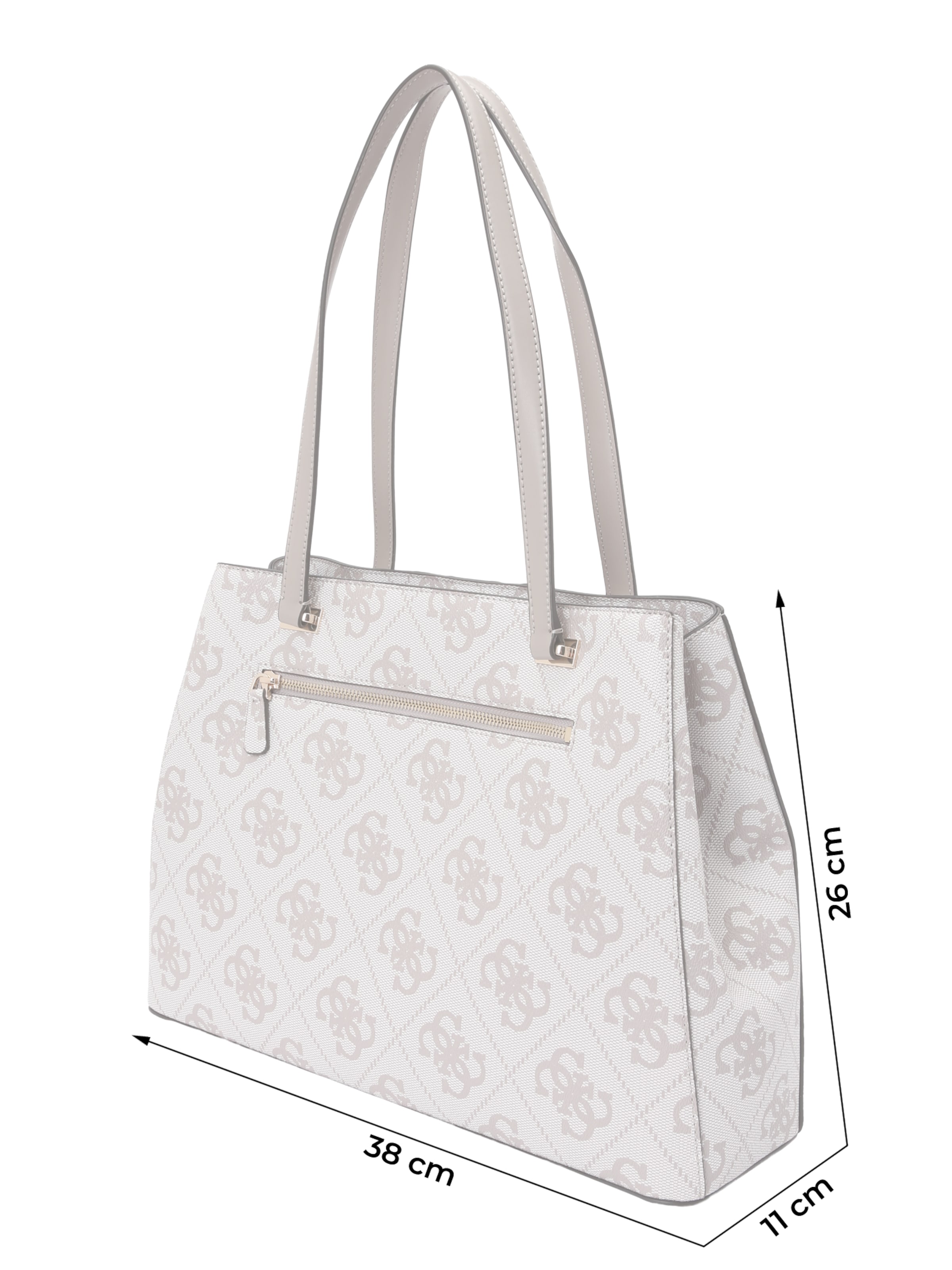 GUESS Poodlemiskott 'ERENIA TOTE', värv beež