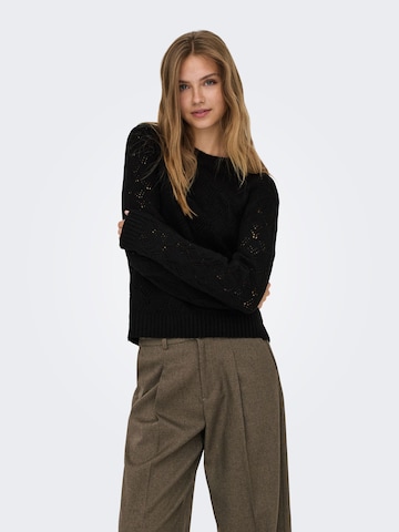 JDY Trui 'AMANDA' in Zwart: voorkant