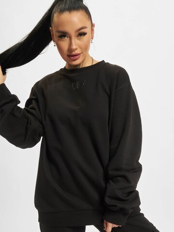 Sweat-shirt DEF en noir