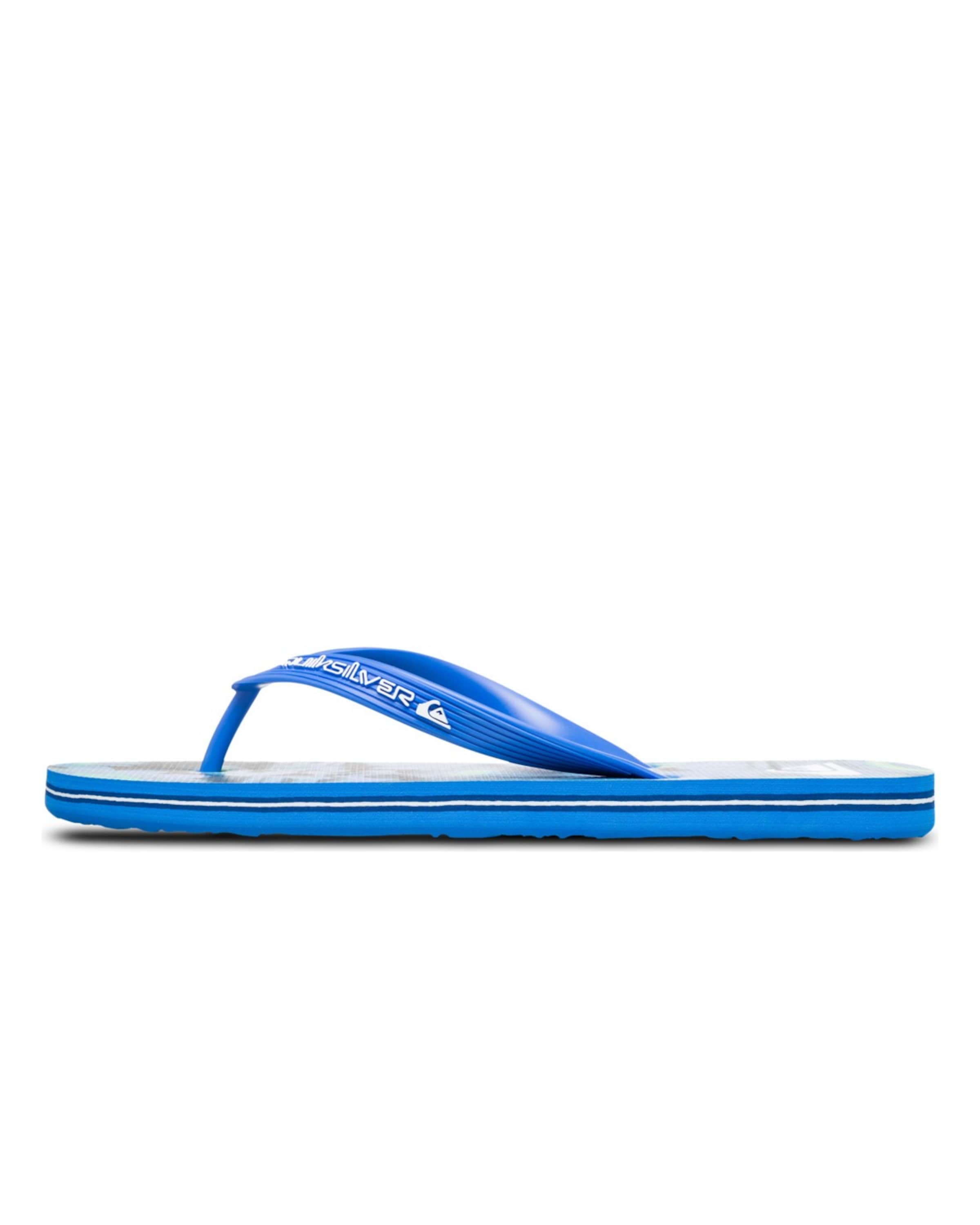 QUIKSILVER Sandale Molokai Art 25 in Blau: Vorderseite