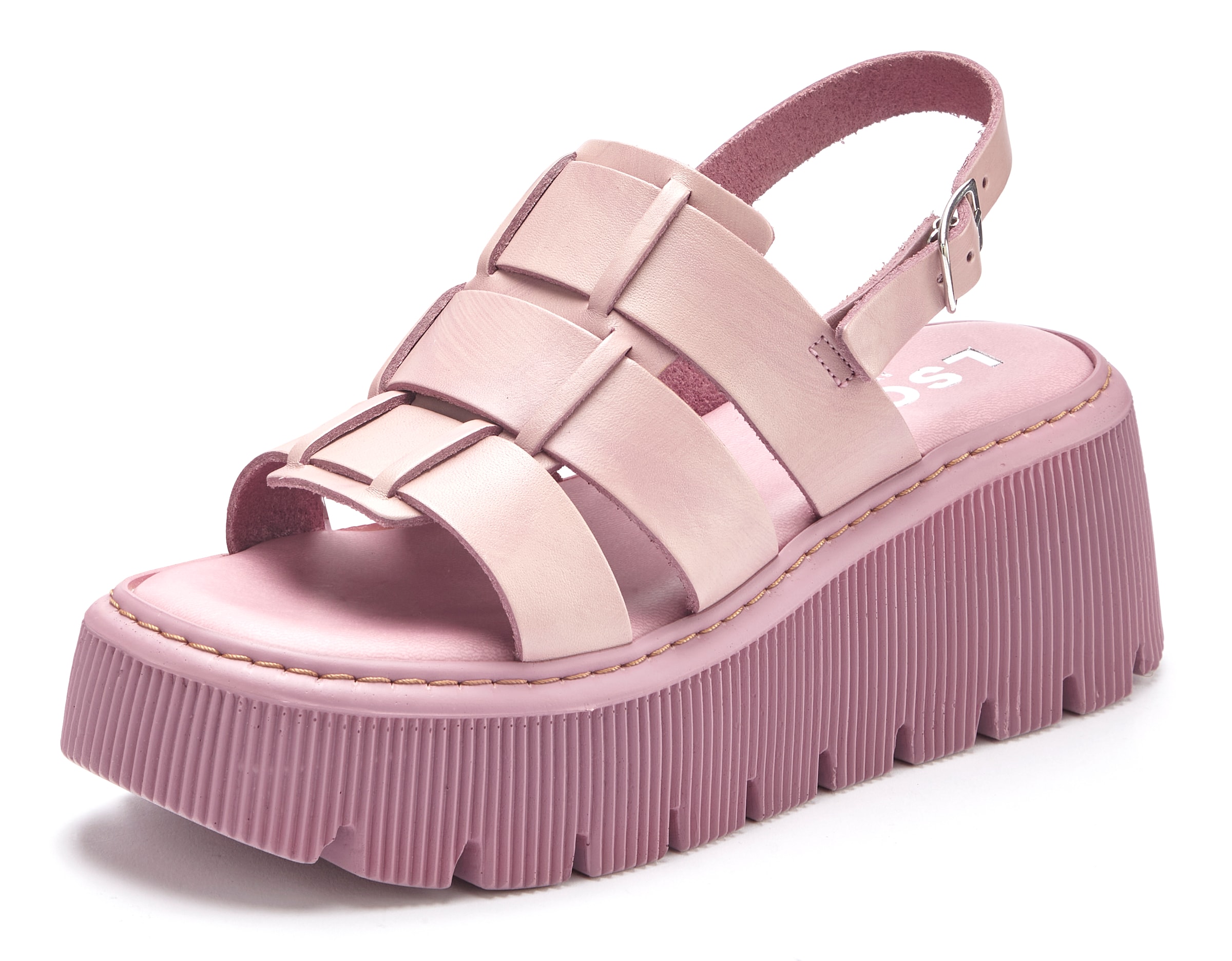 LSCN by LASCANA Sandals in Pink: front