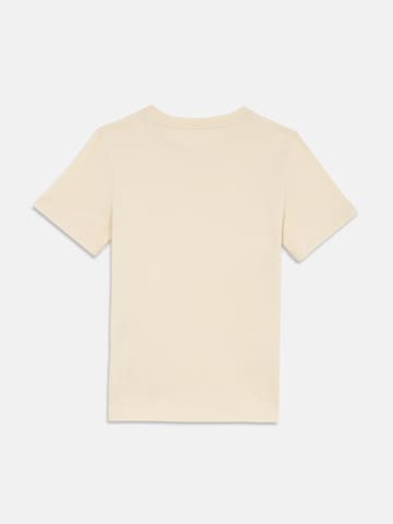 Calvin Klein Jeans Normalny krój Koszulka w kolorze beżowy