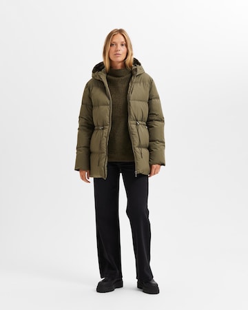 SELECTED FEMME Winterjacke 'Alina' in Grün