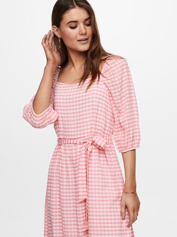 Robe-chemise 'Lotus' ONLY en rose