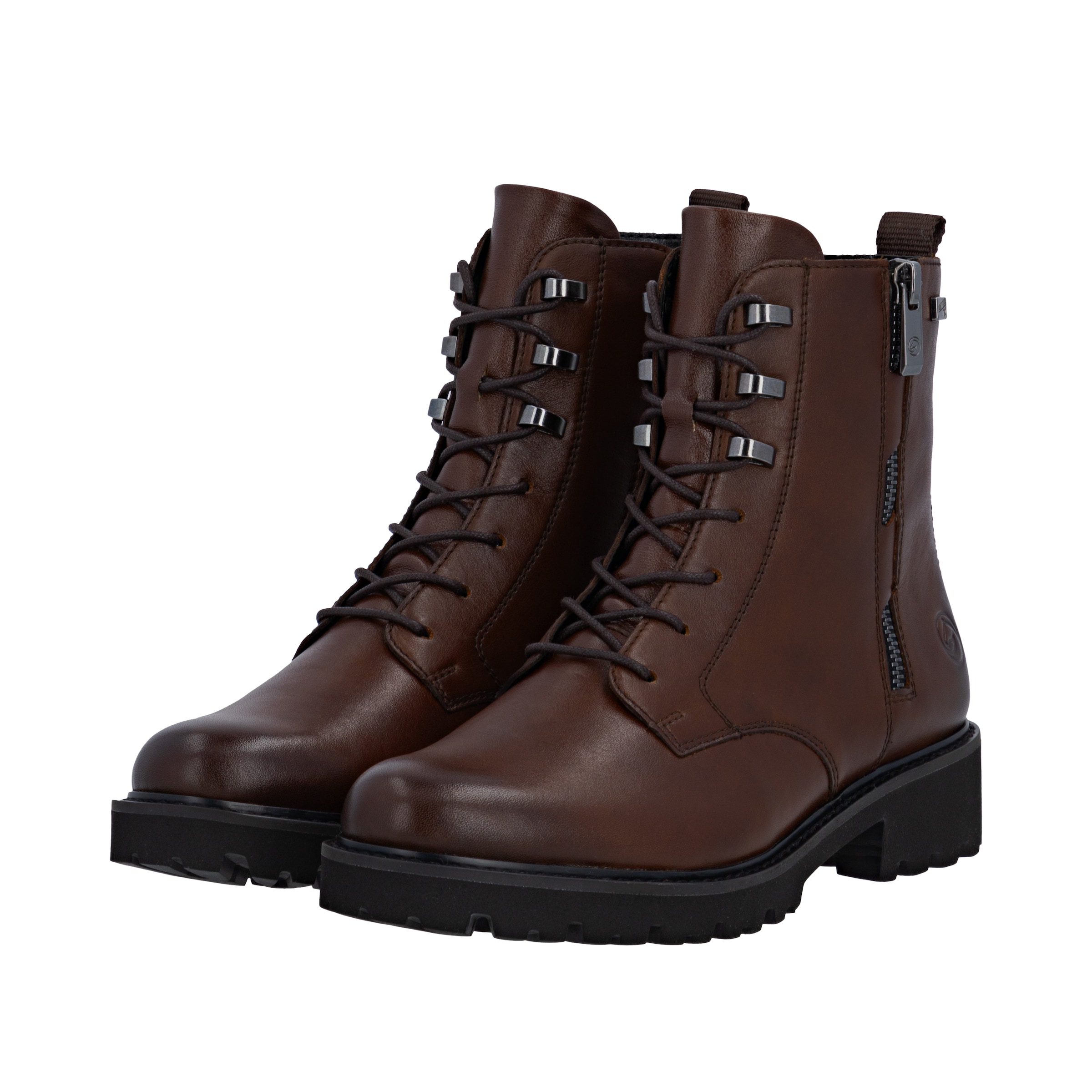 REMONTE Schnürstiefelette in Braun