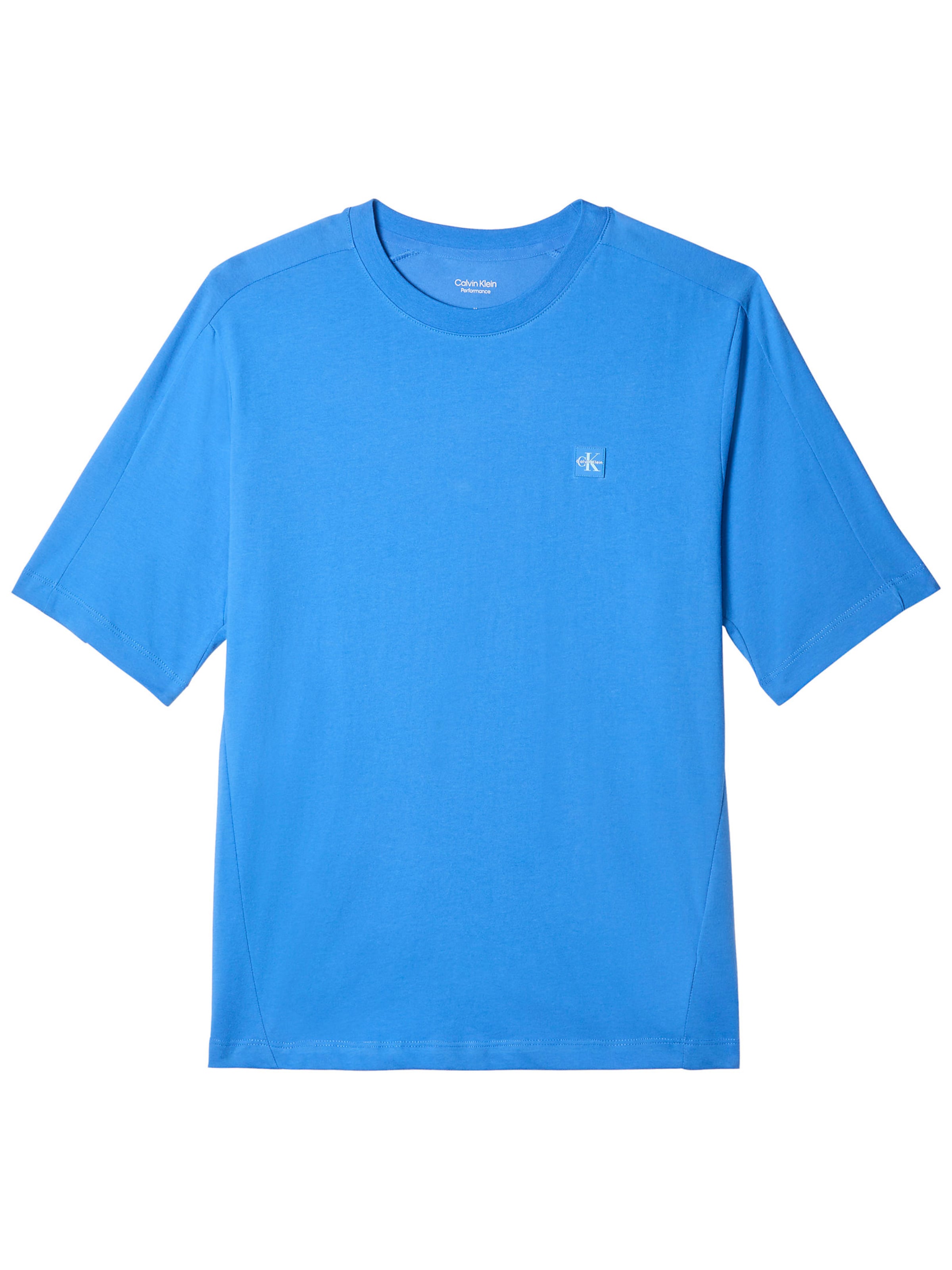T-Shirt Calvin Klein Sport en bleu : devant