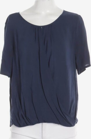 Velvet Bluse / Tunika S in Blau: predná strana