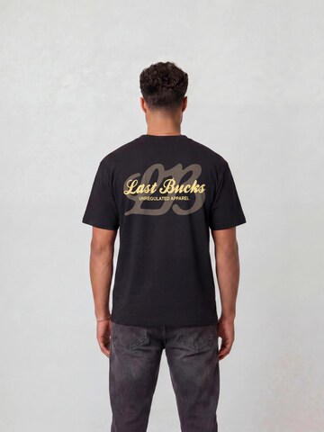 Last Bucks Shirt 'Last Bucks | The Script Tee' in Black