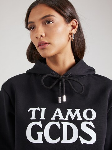 GCDS Tröja 'TI AMO GCDS' i svart