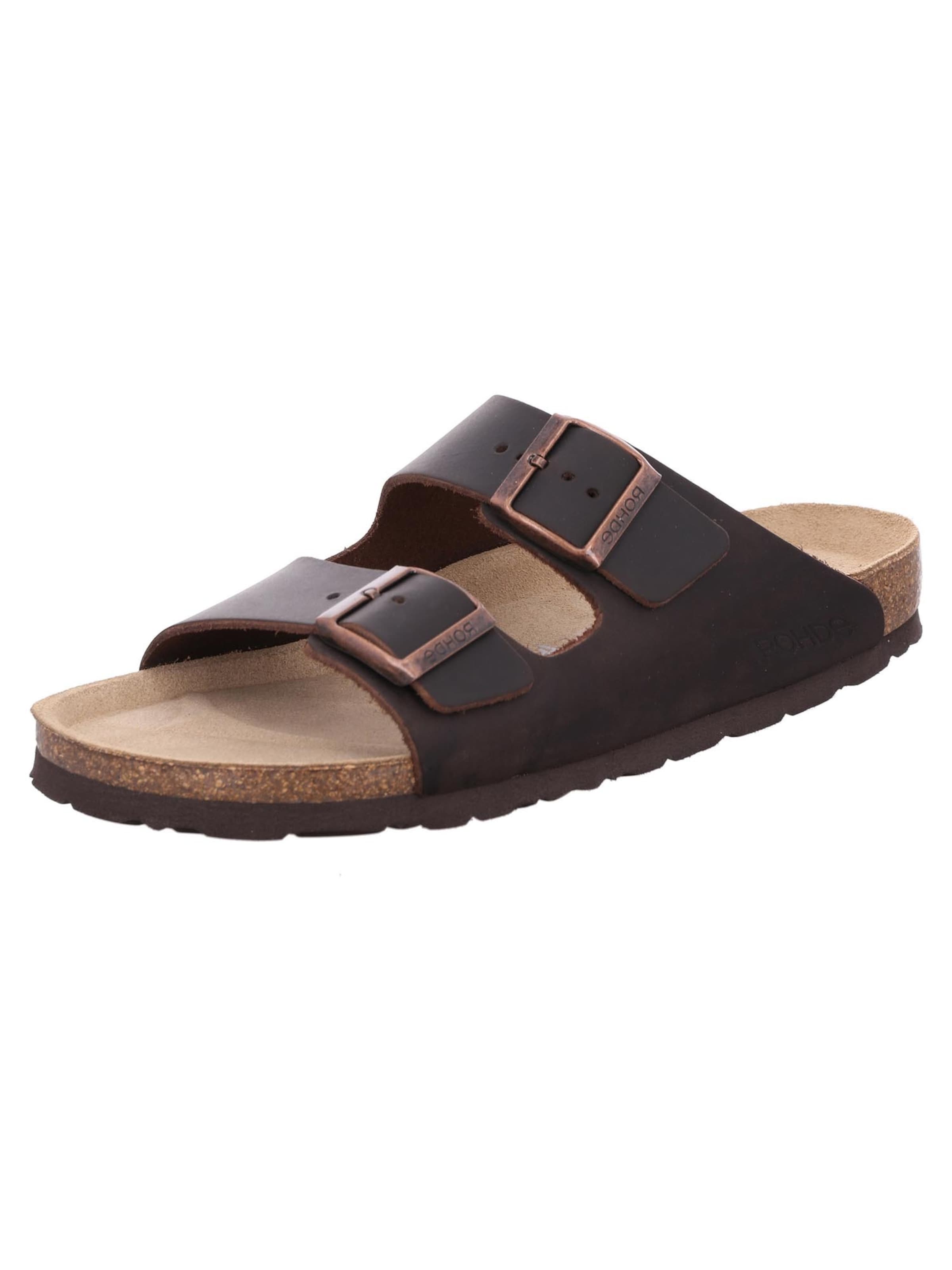 ROHDE Pantolette 'Grado'‌‌‌‌‌‌‌‌ in Braun: Vorderseite