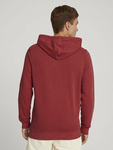TOM TAILOR Sweatshirt in Rot