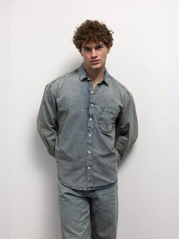 Regular fit Camicia di Giesto in blu