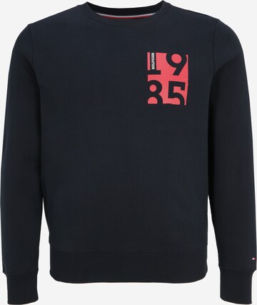 Sweat-shirt TOMMY HILFIGER en bleu : devant