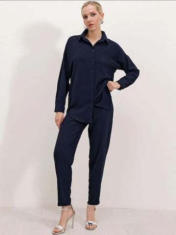 Bigdart - Calças de fato em azul