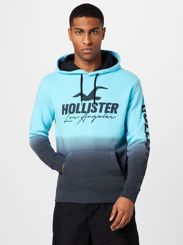 HOLLISTER Majica | modra barva: sprednja stran