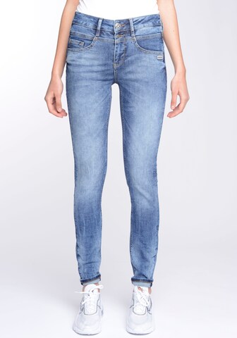 Gang Skinny Jeans in Blue: front