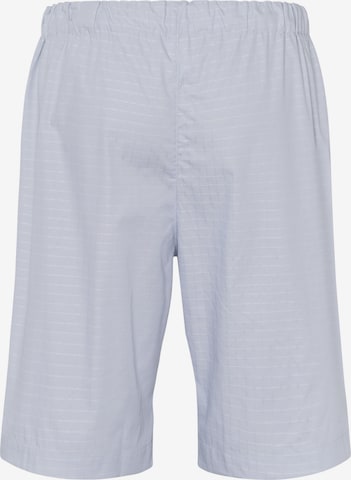 Hanro Pajama Pants 'Night & Day' in Blue
