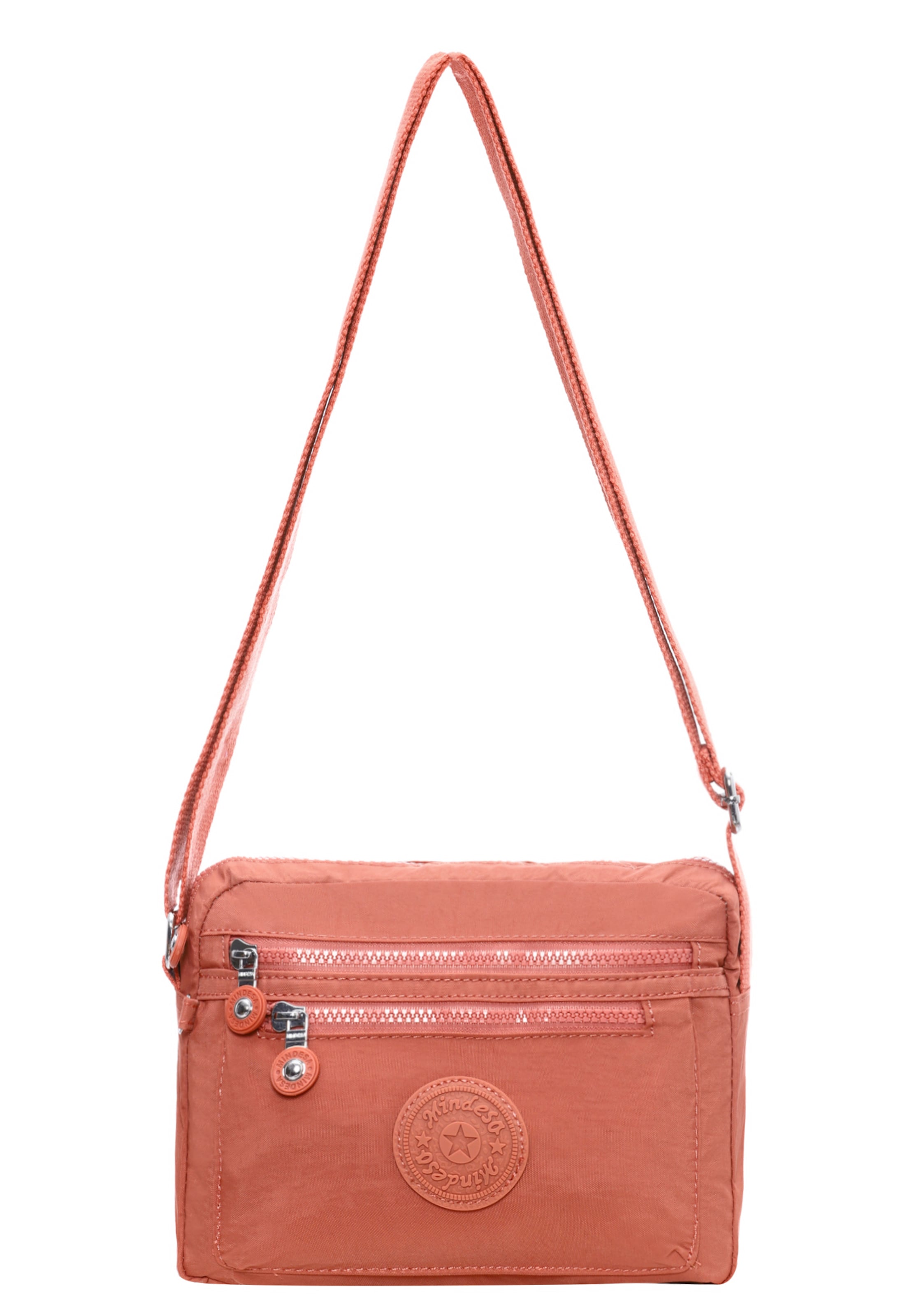 Mindesa - Bolso de hombro en rosa: frente