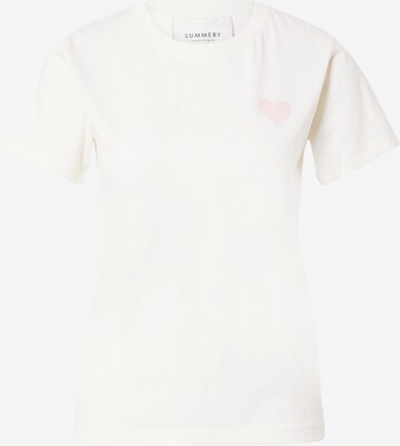 Summery Copenhagen T-Shirt in Weiß: predná strana