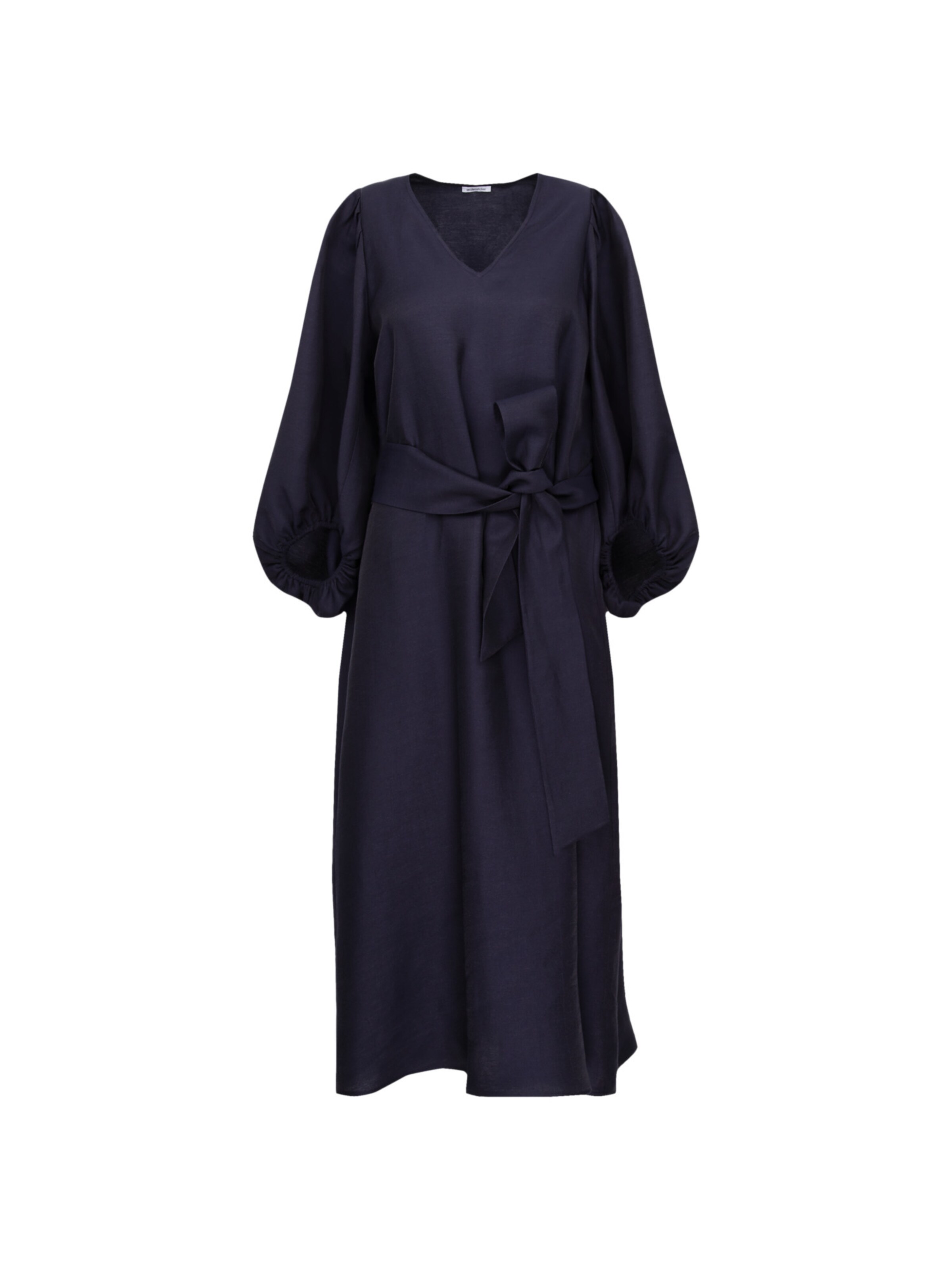 SEIDENSTICKER Kleid 'Curvy' in Blau: Vorderseite