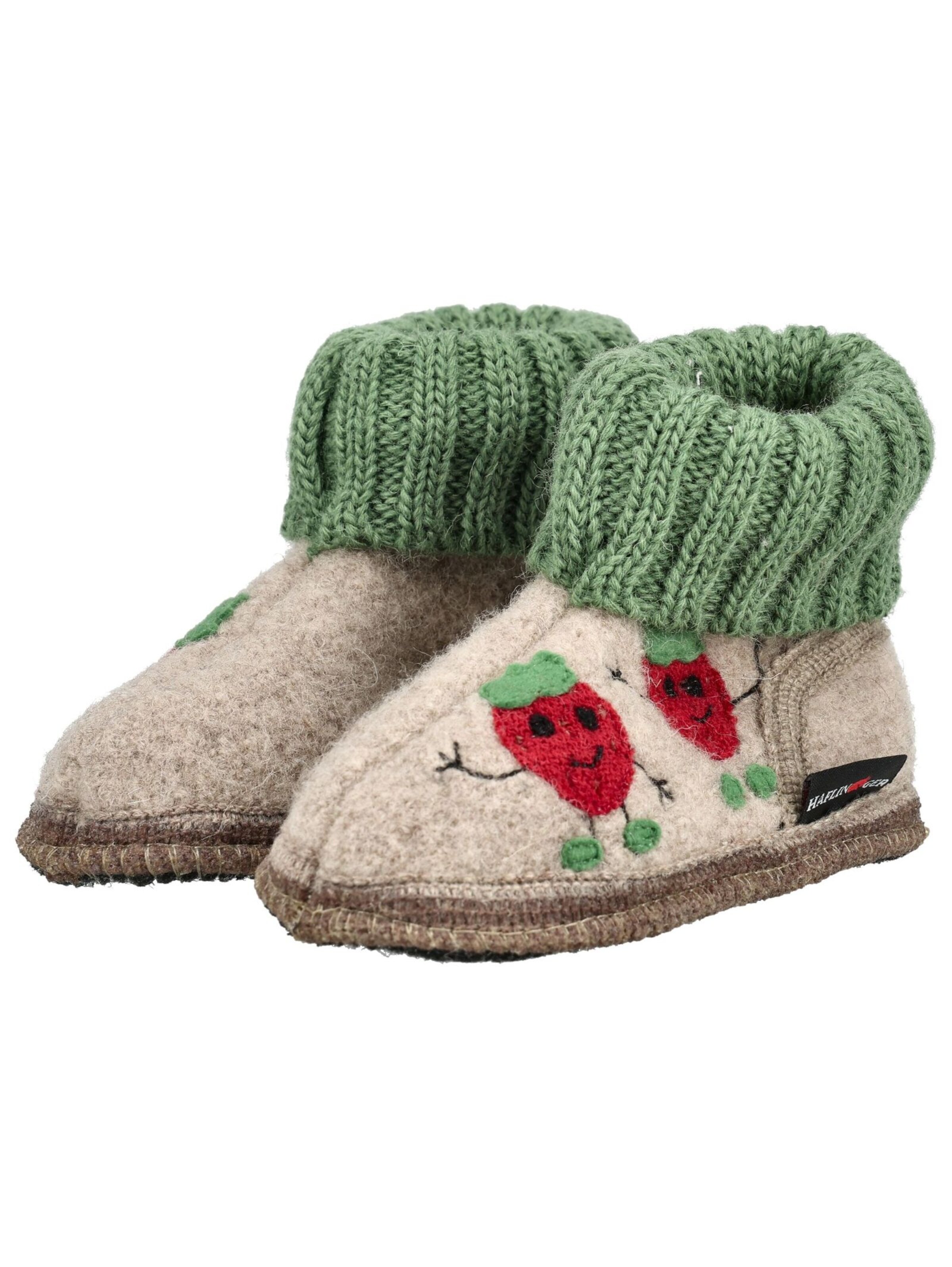 HAFLINGER Hausschuh in Beige
