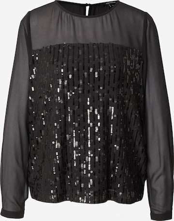 Chemisier COMMA en noir : devant