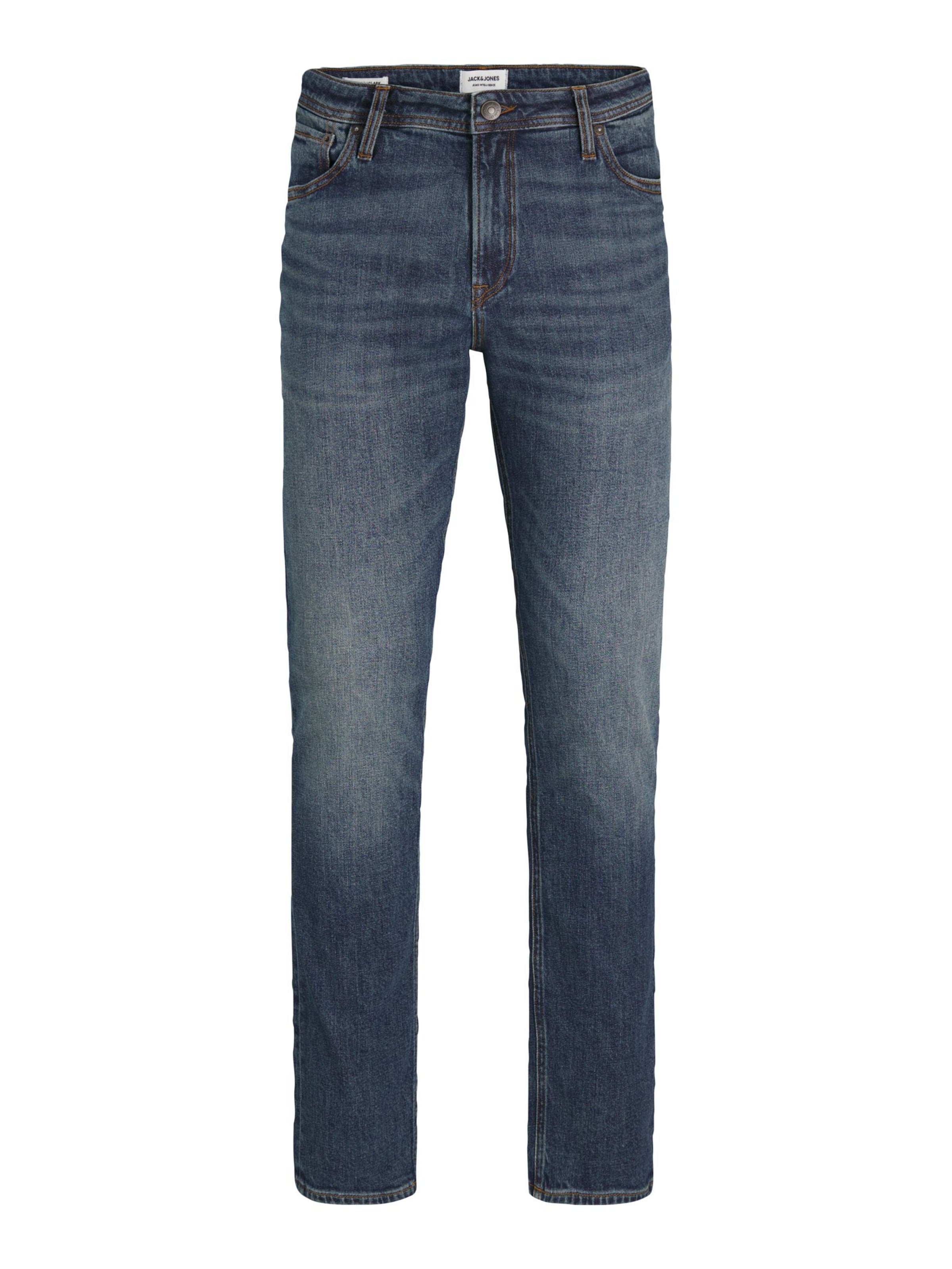 Jack & Jones Plus Regular Jeans 'JJIMIKE JJORIGINAL' in Blau: Vorderseite