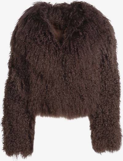 WeLoveFurs Winterjacke 'Braune Lammfelljacke CHLOÈ' in XS in dunkelbraun, Produktansicht
