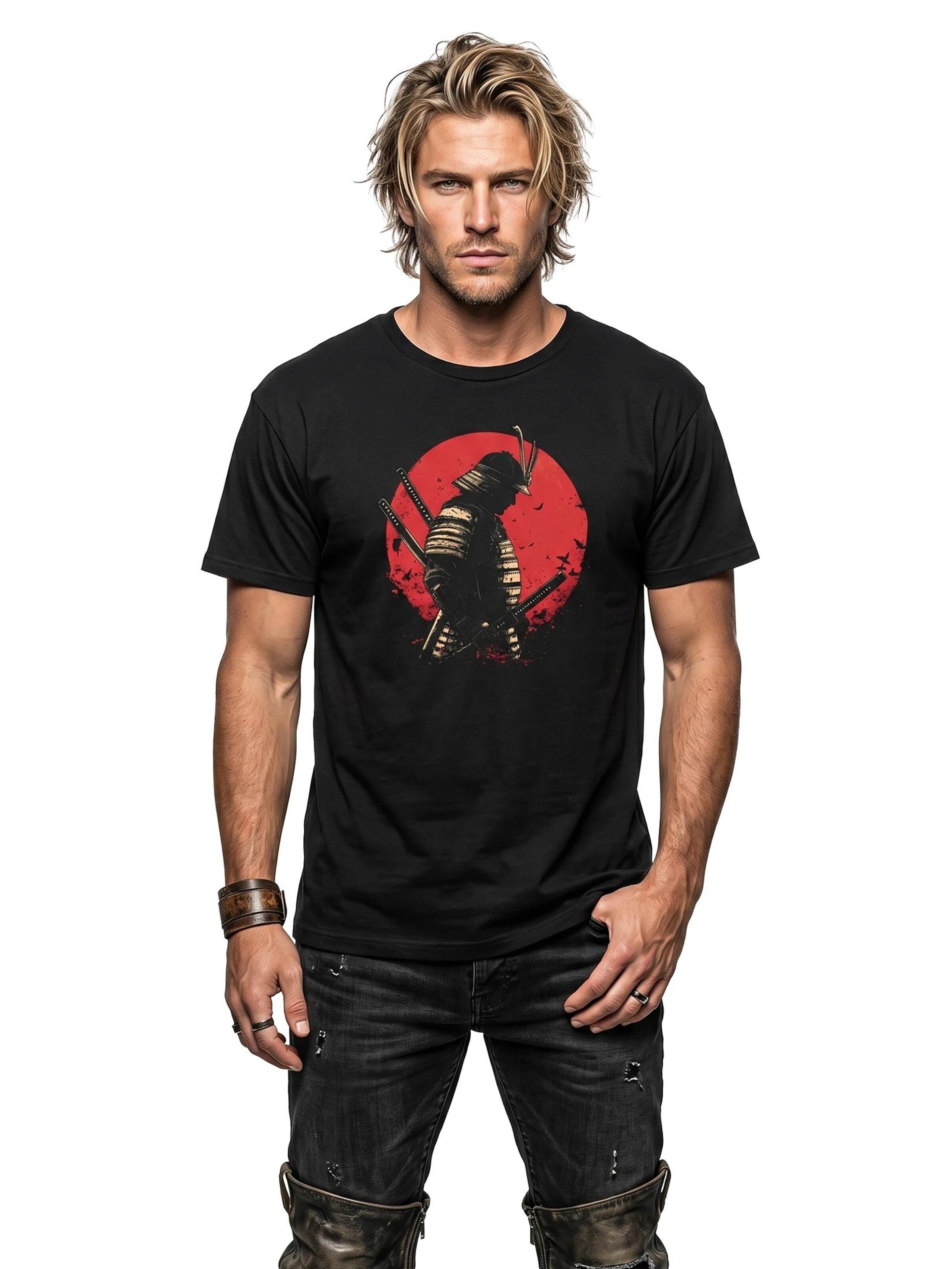 MAKAYA Shirt 'Samurai' in Black