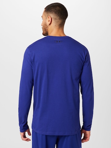 UNDER ARMOUR Funkcionalna majica | modra barva